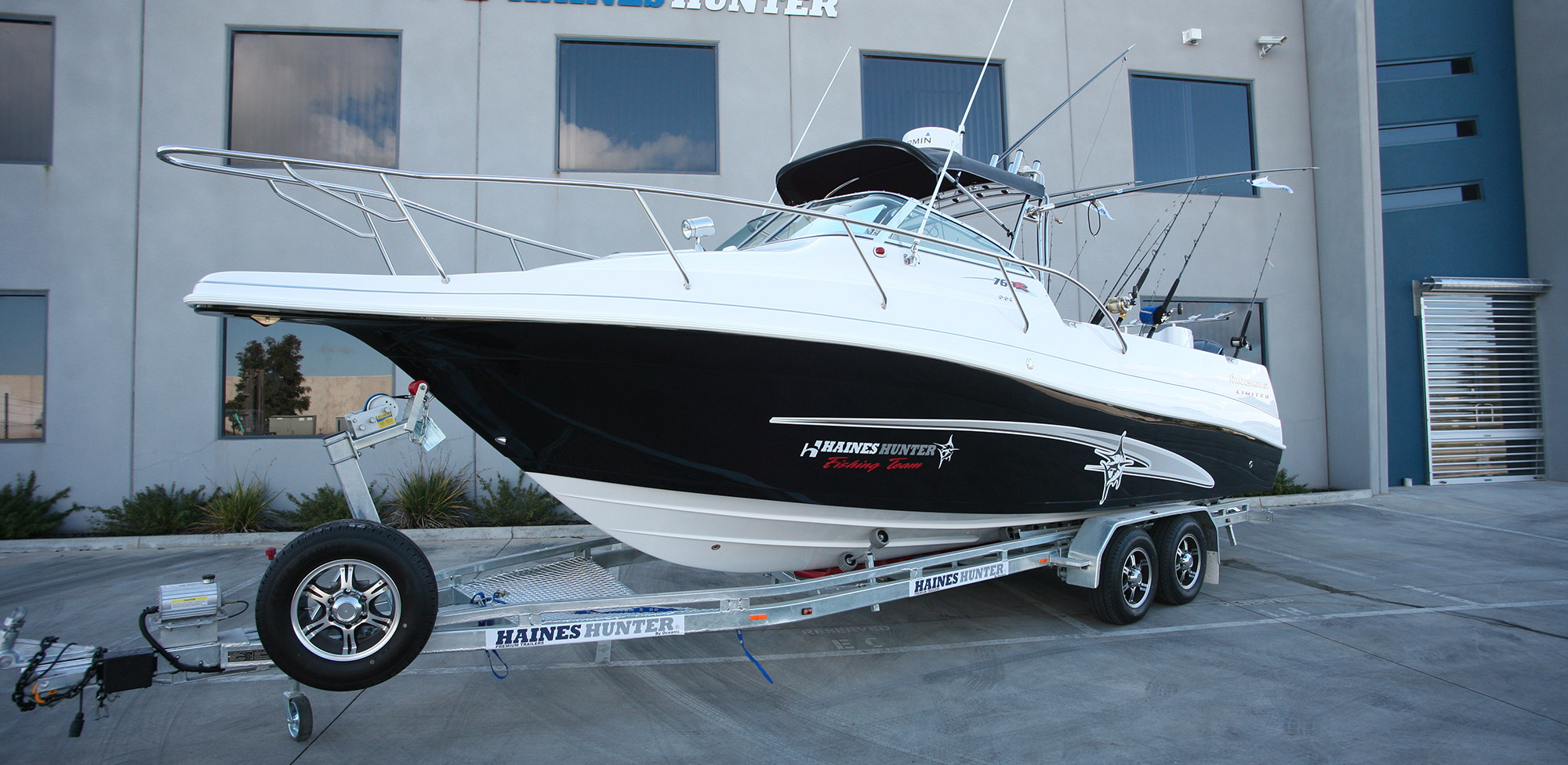 Haines Hunter 760 Patriot Boats with a V-Hull Hull for Fibreglass Use for  Sale in Australia 