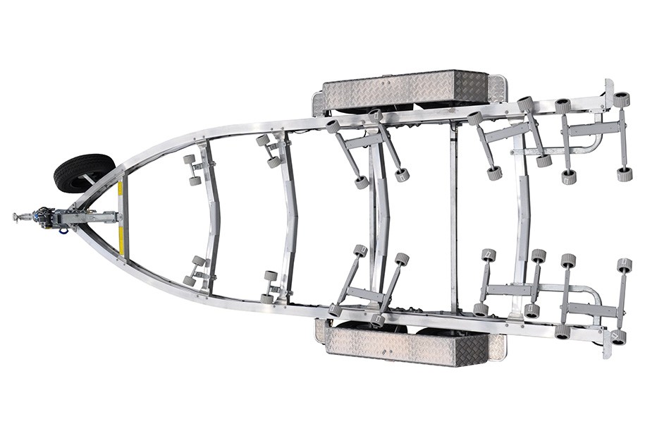 7.0m Tandem Roller Braked (Fibreglass - Heavy)